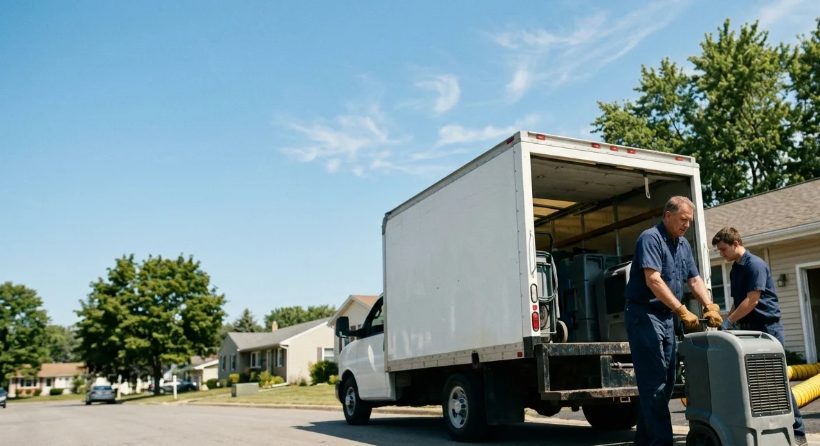 Water Damage Cleanup in Thayer, IN near me